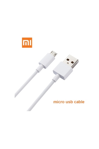 Xiaomi Şarj Data Kablosu Micro USB Mi 3 / Mi 4 / Mi 4i / A2 Lite - 7690001162062