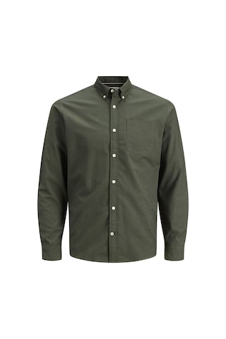 Jack & Jones Klasik Oxford Gömlek 12182486 Forest Night Koyu Yeşil