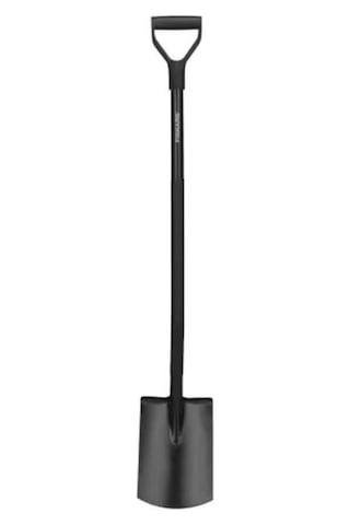 Fiskars 1004812 Ergonomik Bahçe Küreği Düz Uçlu