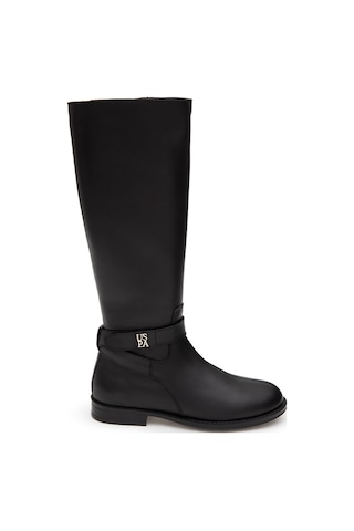 U.S. Polo Assn. Kadın Siyah Çizme 50295280-VR046