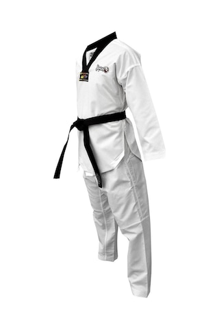 Dragondo 13120 Fighter Siyah Yaka Taekwondo Elbisesi Siyah