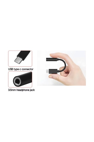 Type-c To 3.5mm Kulaklık Çevirici Dönüştürücü Type-c Kulaklık Adaptörü Dönüştürücü Tüm Modeller İçin