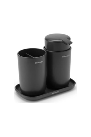 Brabantia Renew Dark Grey Banyo Seti 3 Parça Gri