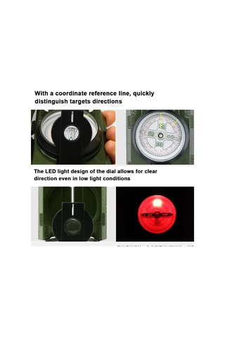 Yaozixa Yeşil Metal+abs Topografik Pusula, Işıklandırmalı, Doğru Navigasyon, Manzaralı Teleskop, Ölçüm Cetveli İle Outdoora Uygun