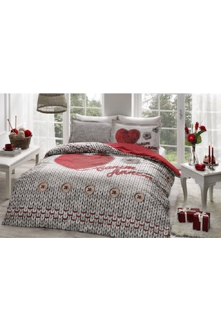 Özdilek Çift Kişilik Nevresim Tak Mother'S Love Anneler Günü Özel Bej