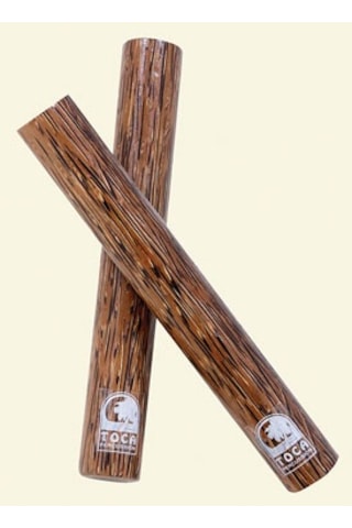 Toca Percussion T-2512p Palm Wood Claves Clave çift