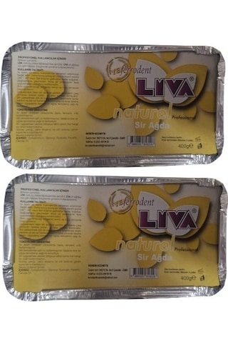Liva Naturel Professional Kalıp Sir Ağda 2 x 400 G