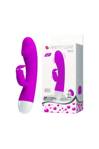 Lilitu Shop Pretty Love Wil Usb Şarjlı 30 Fonksiyonlu Klitoris Uyarıcılı Vibrat...