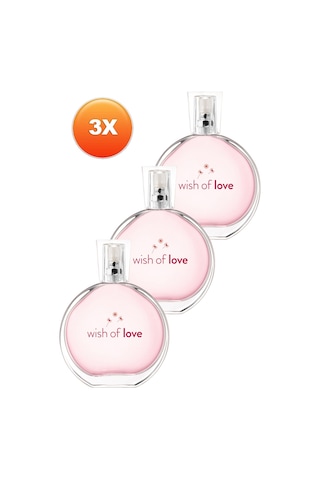 Avon Wish of Love Kadın Parfüm EDT 3 x 50 ML