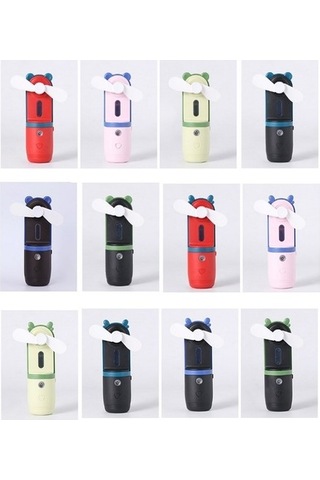 Usb Şarj Mini Fan Elde Taşınabilir Taşınabilir Soğutma Sevimli Fan Renk Stili 6438 Beyaz