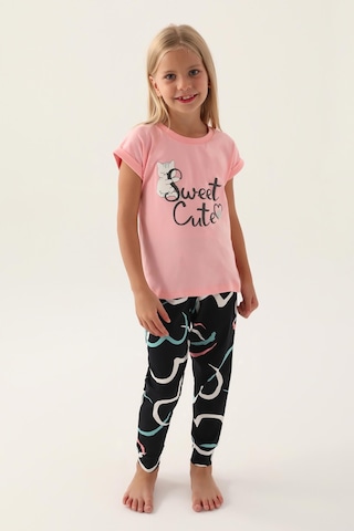 Roly Poly 3399 Garson Sweet Kız Çocuk Pijama Takımı SOMON