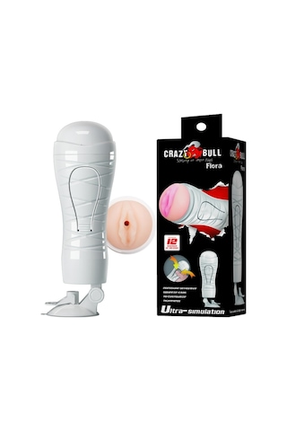Lilitu Shop Crazy Bull Flora Usb Şarjlı 12 Titreşimli Realistik Suni Vajina