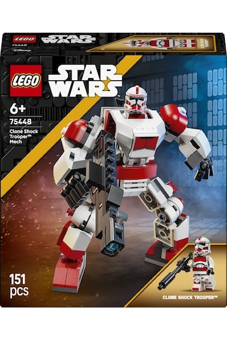 LEGO® Star Wars™ Klon Şok Trooper™ Robotu 75448 - 6 Yaş Üzeri Çocuklar için Figür İçeren Yaratıcı Oyuncak Yapım Seti (151 Parça)