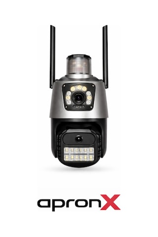 Apx-wp242 6mp 2.8mm Çift Kamera 19 Led Wifi Ptz 11.03.01.002700