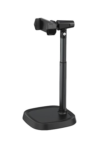Ally T8 360 Dönebilen Yükseklik Ayarlı Masa Üstü Telefon Tutucu- 5775 Siyah