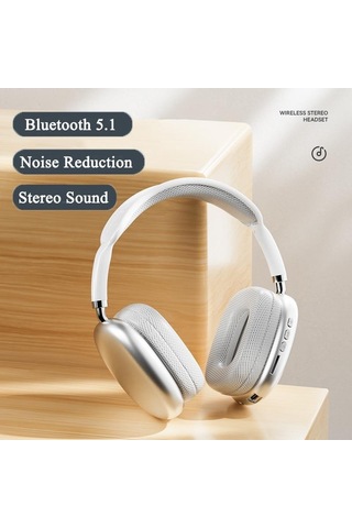 Vaorlo Bluetooth Kulaklık Kablosuz Kulaklık Subwoofer Kulaklık Mikrofonlu Kulaklıklar Ios Android Telefon İçin