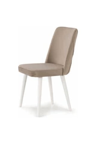 Bera Ağaç Ayak Zirve Sandalye Krem