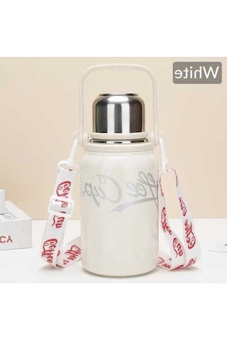 Ebitda Yalıtımlı Tcherchı Termos, 2l Kapasiteli, Beyaz Paslanmaz Çelik Beyaz