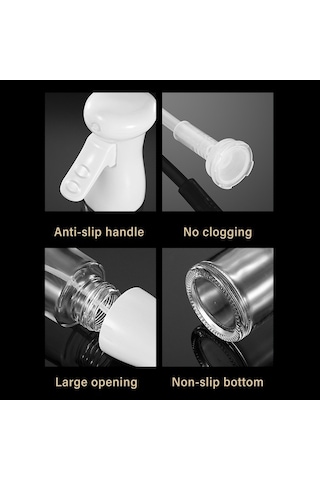 Besthome1 Plastik Yağ Spreyi 200ml - Kılıf Şeklinde İnce Buhar, Soya Sos/vinegar Uyumlu, Anti Kayma Tabanlı, Mutfak/barbekü İçi Çok Renkli