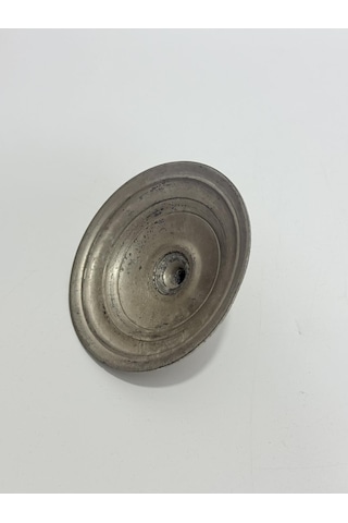 Antika Gümüş Kaplama Şekerlik Kapağı 10cm Gri