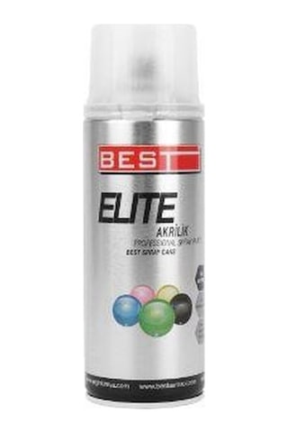 Best Elite Sprey Boya Akrilik Mat Siyah Ral9526