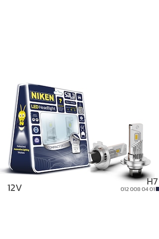 H7 Led Xenon Far Ampulü Solo Serisi Niken 8000 Lümen H7 Led Xenon Far Ampulü Solo Serisi Niken 8000 Lümen