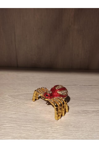 Swarovski Taşlı Örümcek Mücevherlik / Dekoratif Biblo