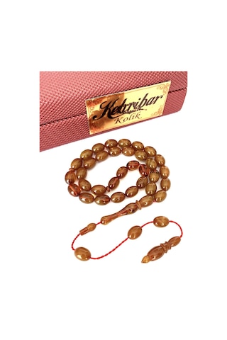 SIKMA KEHRİBAR TESBİH SİSTEMLİ YEŞİL BEYZİ MODEL