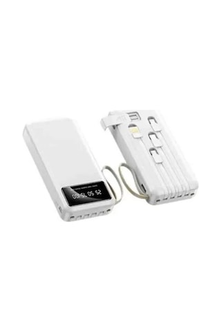 4 Çıkışlı 20.000 Mah Powerbank Taşınabilir Çoklu Giriş Beyaz 54058016
