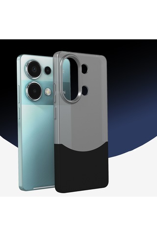 Xiaomi Redmi Note 13 Pro 4g Kılıf Mıknatıslı Zore Duble Kapak Siyah