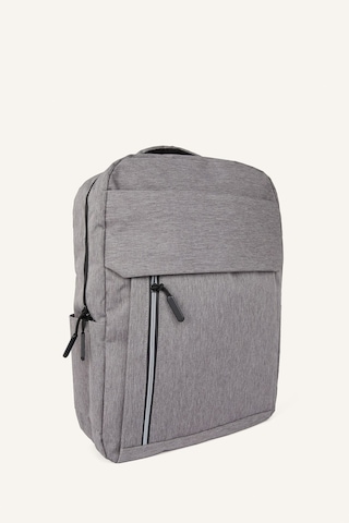 Defacto Dikey Ön Cepli Dokulu Erkek Sırt Çantası H9239axnsgr41 Gri-gr41