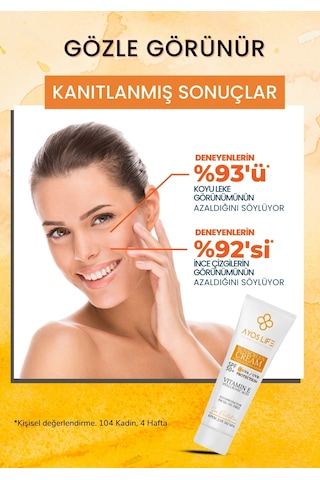 Ayos Life Leke Karşıtı Yüksek Korumalı Yüz ve Vücut Güneş Kremi SPF50+ 100 ML