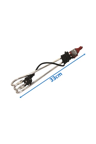Kromajlı Komple Daldırma Tip Su Isıtıcısı 220 Volt 1500Watt