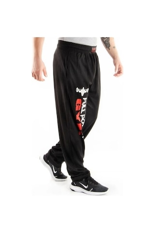 Full Power Gym Oversize Spor Eşofman Altı Siyah