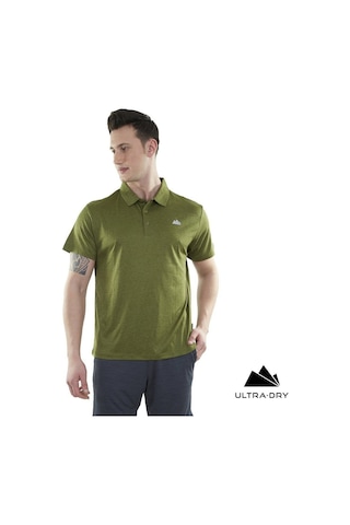 Alpinist Horizons Ultra Dry Erkek Polo T-shirt Haki