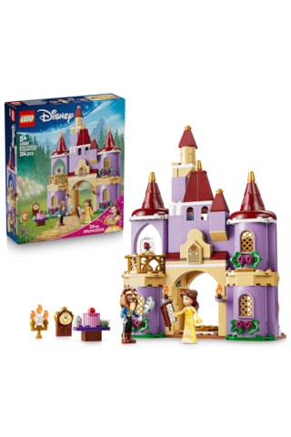 LEGO® ǀ Disney Princess Güzel ve Çirkin’in Büyülü Şatosu 43289 – 5 Yaş Üzeri için 4 Karakter İçeren Oyuncak Yapım Seti (254 Parça)