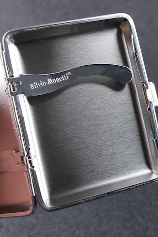 Silvio Monetti SMTBKCB004R1 Düz Metal Sigara Tabakası
