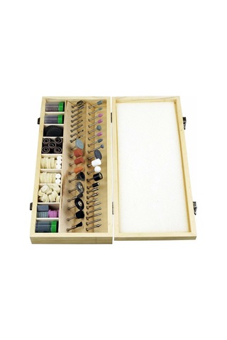 Reedark 228 Parça Döner Alet Aksesuar Seti - Metal Ve Ahşap Parlatma, Zımparalama, Kesme İçin Profesyonel Çözüm