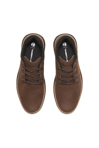 Timberland Hudson Road Mıd Lace Up Gtx Chukka Boot Dark Brown Nubuck
