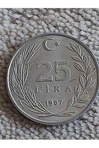 Tc 25 Lira 1987