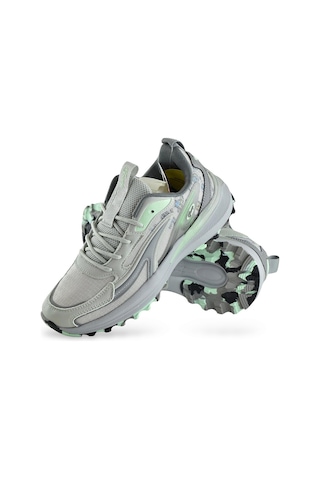 30877 Rahat Ortopedik Taban Günlük Unisex Spor Ayakkabı Mevsimlik Spor Ayakkabı Gri