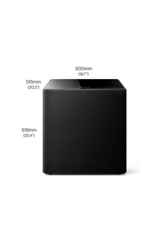 Kef Kube 15 Mıe, Derin Ve Kontrollü Bas, Akıllı Bas Geliştirme, Gelişmiş Dijital Ses İşleme, Aktif Subwoofer