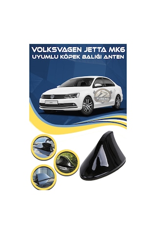 Volksvagen Jetta Mk6 Uyumlu Oto Balık Sırtı Anten Elektrikli Köpekbalığı Balina Tavan Anten