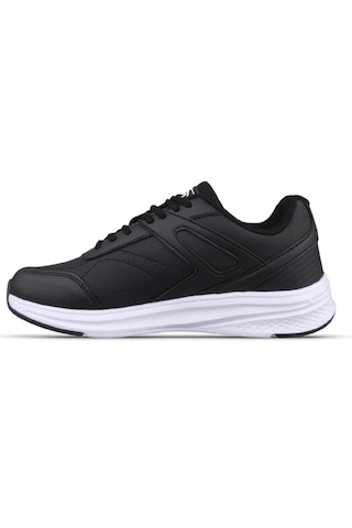 M.P Mp 242-1256 Siyah Beyaz Unisex Bağcıklı Spor Ayakkabı Siyah - Beyaz