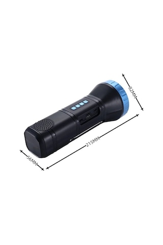 Ultratekno Aı-112 Güneş Panelli Kamp Tipi Outdoor El Feneri Bluetooth Hoparlör Fm Radyo Acil Durum F Bakır - Siyah