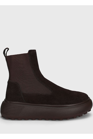 Lufian 122230048 Monıca Unisex Deri Bot Kahverengi