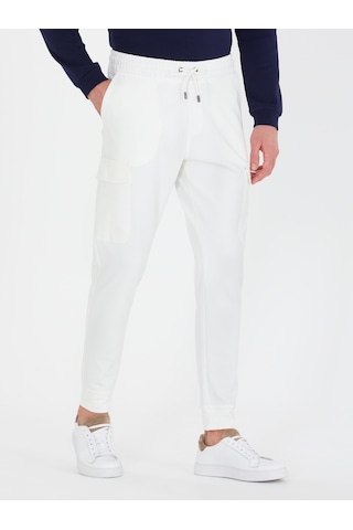 Cacharel Ekru Jogger Fit Eşofman Altı Bej
