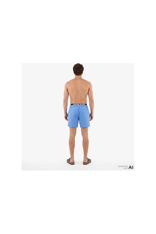 Calvin Klein Medium Drawstring Erkek Mavi Deniz Şortu-16072 Aegean Ocean