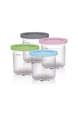 Yifomall Ninja Nc299am C300s Serisi İçin 4'lü Dondurma Bardak Seti - Pc Malzeme, 750g Diğer