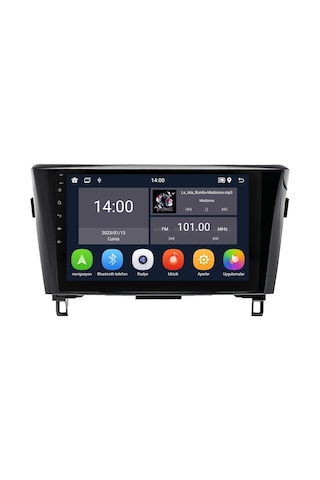 Nissan Qashqai Android Multimedya Sistemi 2014-2020 Crv-4372xd